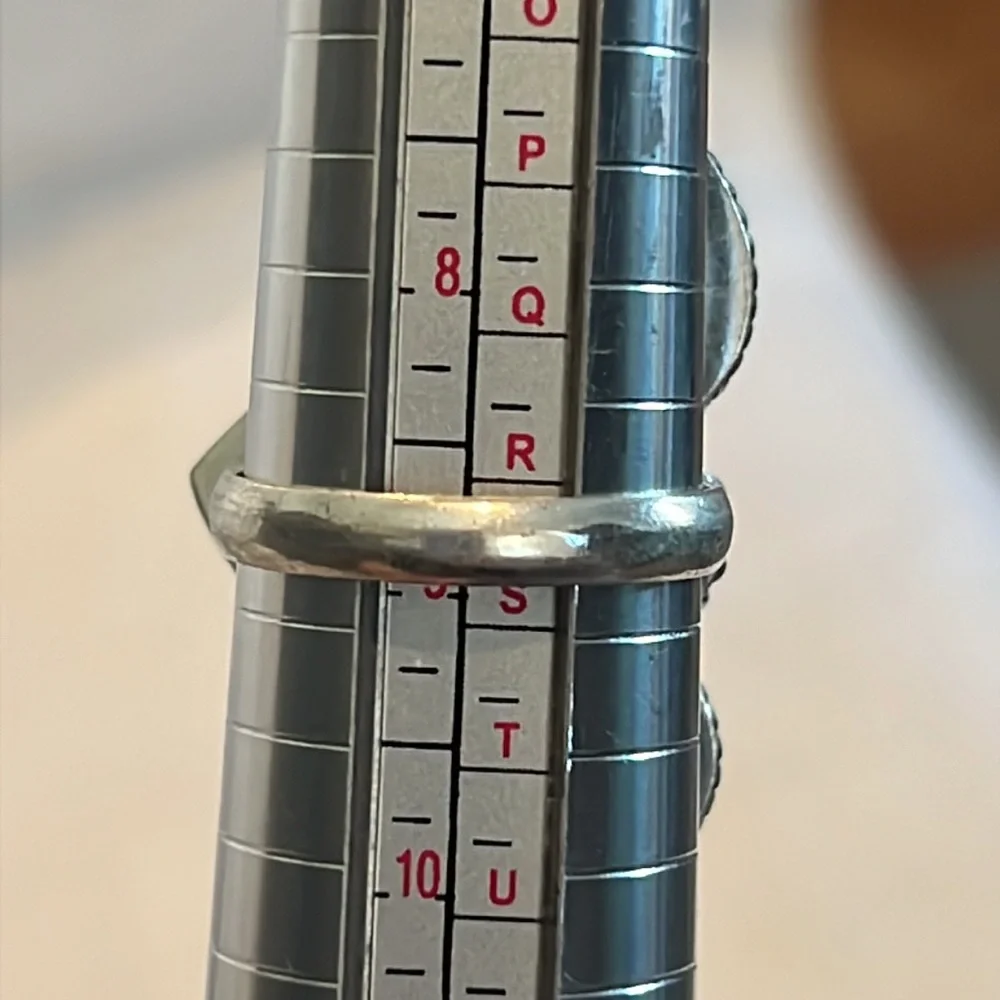 #369 Amethyst, Amber, Pearl Handcrafted Ring 💍 Size 9 NWOT - Picture 11 of 15